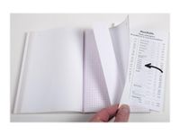 Exacompta - 5 Manifolds quadrillés 5x5 - 50 tripli - 15 x 10,5 cm