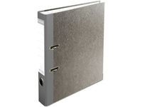 Exacompta - Classeur à levier - Dos 50 mm - A4 - pour 400 feuilles - gris marbré avec dos gris