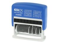 Colop - Mini tampon dateur S120WD - multi formules
