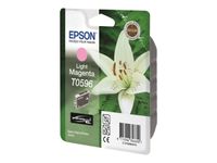 Epson T0596 Orchidée - magenta clair - cartouche d'encre originale