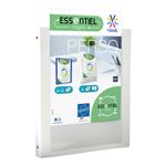 Viquel - Classeur à anneaux personnalisable - Dos 25 mm - A4 - blanc