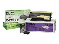 Brother TN6600 - noir - cartouche laser d'origine