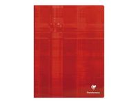 Clairefontaine - Cahier broché 24 x 32 cm - 192 pages - petits carreaux (5x5 mm) - disponible dans différentes couleurs