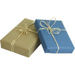Clairefontaine - Papier cadeau kraft - 70 cm x 3 m - 65 g/m² - bleu