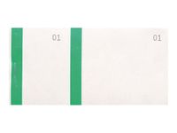 Exacompta - 10 Blocs vendeurs de 100 tickets - 60 x 135 mm - numéroté - vert
