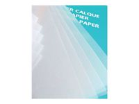 Clairefontaine - Bloc papier à dessin calque - 50 feuilles - A3 (29,7 x 42 cm) - 70G