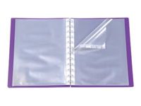 Viquel Propyglass Geode - Porte vues à pochettes repositionnables - 40 vues - A4 - disponible dans différentes couleurs