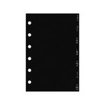 Exacompta Exatime 14 - Recharge pour organiseur - index alphabétique - 8,1 x 12,6 cm