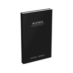 Agenda perpétuel Lecas Recettes-Dépenses - 1 jour par page - 14 x 22 cm - noir