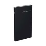 Lecas Comptoir Euro Centimes - Agenda 1 jour par page - 15 x 27 cm - noir