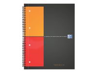 Oxford Filingbook - Cahier A4+ - 200 pages - petits carreaux (5x5 mm)