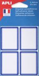Apli Agipa - 32 Étiquettes scolaires cadre bleu - 38 x 50 mm - réf 111961