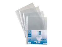 Viquel Geode - 10 Pochettes perforées - A4 - cristal