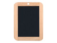 Wonday - Ardoise craie - 18 x 26 cm - cadre bois - double face