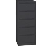 Colonne à clapets - L41 x H104 x P35 - 5 clapets - anthracite