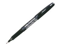 Artline - Marqueur permanent Calligraphie - pointre fibre extra fine - bleu