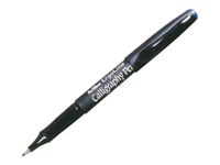 Artline - Marqueur permanent Calligraphie - pointre fibre fine - bleu
