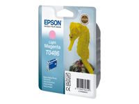 Epson T0486 Hippocampe - magenta clair - cartouche d'encre originale