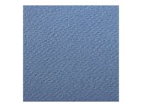 Clairefontaine - Papier dessin couleur à grain - feuille 50 x 65 cm - bleu royal