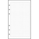 Exacompta Exatime 17 - Recharge pour organiseur - 44 feuilles quadrillées 5x5 - 10,5 x 17,2 cm