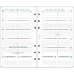 Exacompta Exatime 17 - Recharge pour organiseur - 1 semaine par page - 10,5 x 17,2 cm