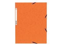 Exacompta Nature Future - 10 Chemises à 3 rabats - A4 - pour 250 feuilles - orange