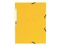 Exacompta Nature Future - 10 Chemises à 3 rabats - A4 - pour 250 feuilles - jaune