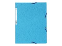 Exacompta Nature Future - Carpeta de 3 solapas - para A4 - capacidad: 250 hojas - turquesa moteado