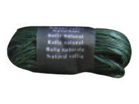 Maildor - Pelote de raphia naturel - ruban d'emballage 50 g - vert sapin