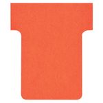 Nobo - 100 Fiches en T - Taille 1,5 - rouge
