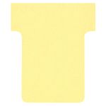 Nobo - 100 Fiches en T - Taille 1,5 - jaune