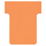 Nobo - 100 Fiches en T - Taille 1,5 - orange