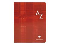 Clairefontaine - Répertoire 17 x 22 cm - 96 pages - petits carreaux (5x5 mm) - disponible dans différentes couleurs