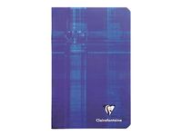 Clairefontaine - Carnet 11 x 17 cm - 96 pages - petits carreaux (5x5 mm) - disponible dans différentes couleurs