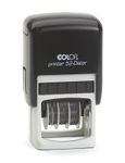 Colop Printer 52 - Tampon dateur personnalisable - 4 lignes - format rectangulaire