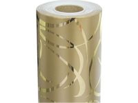 Clairefontaine Premium - Papier cadeau - 70 cm x 50 m - 80 g/m² - arabesques dorées