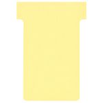 Nobo - 100 Fiches en T - Taille 2 - jaune