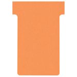 Nobo - 100 Fiches en T - Taille 2 - orange
