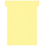 Nobo - 100 Fiches en T - Taille 3 - jaune