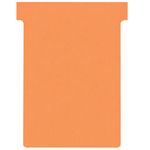 Nobo - 100 Fiches en T - Taille 3 - orange