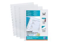 Variozip - 10 Pochettes perforées détachables et repositionnables - A4 - lisse - 7/100