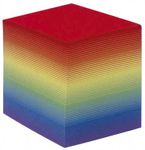 Quo Vadis - Recharge pour bloc cube - arc en ciel