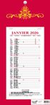 Quo Vadis Skytos - Calendrier bloc mensuel - 16 x 33,5 cm - disponible dans différentes couleurs