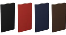 Agenda Classique à l'italienne - 1 semaine sur 2 pages - 9 x 17 cm - disponible dans différentes couleurs - Lecas