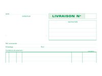 Exacompta - Manifold Carnet de livraisons - 50 tripli - A4