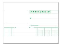 Exacompta - Manifold Carnet de factures avec TVA - 50 dupli - A4