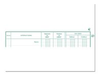 Exacompta - Carnet de Position de compte - 16 x 19,5 cm - 40 pages