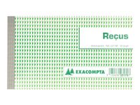 Exacompta - Manifold Carnet de reçus - 50 dupli - 11 x 18 cm