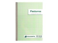 Exacompta - Manifold Carnet de factures - 50 tripli - 21 x 15 cm
