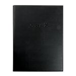 Agenda de bureau Barbara Journal 29/2 - 1 jour sur 2 pages - 21 x 29,7 cm - Noir - Exacompta